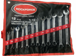 Rockforce Sada 12dílných otevřených klíčů ROCKFORCE.