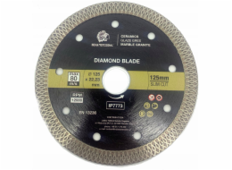 INDIAN PROFESSIONAL INDICKÝ PROFESIONÁLNÍ DIAMANTOVÝ KOTOUČ 125 mm x 1,4 mm x 22,2 mm, TENKÝ BRUS INDICKÝ PROFESIONÁL