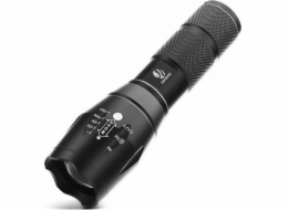 MediaRange MediaRange LED svítilna Taschenlampe s powerbankou 1800mAh Akku, sw