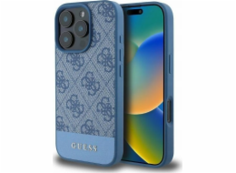 Guess Pouzdro GUESS pro IPHONE 16 Pro Max GUHCP16XG4GLBL (4G PU spodní proužek) modré