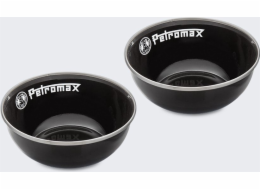 Petromax Smaltované misky Petromax 160 ml 2 ks ČERNÉ