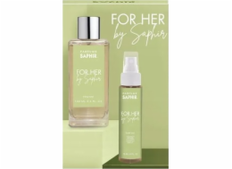 Alkotest SET SAPHIR pro ženy EDP sprej 100ml + VLASOVÁ MLHA 75ml