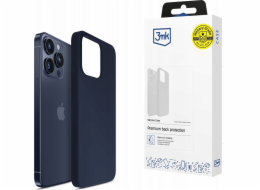 3MK Silikonový kryt pro Apple iPhone 15 Pro - tmavě modrý