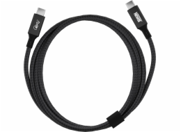 Newell USB kabel USB-C/USB-C 4.0 kabel 1m grafitový