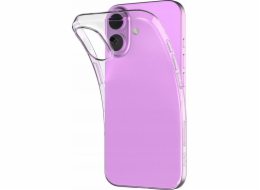 Puro Silikonový kryt Puro 03 Nude pro iPhone 16 - průhledný