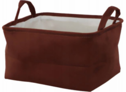 Home Styling Collection Úložný košík s rukojeťmi z kolekce bytového stylingu, polyester, 40 x 29 x 22 cm