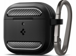 Spigen Sluchátka Rugged Armor Apple Airpods 4, matná černá