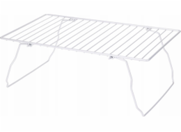 Storage Solutions Kuchyňská police na pracovní desku, kovová, na nožičkách, 37 x 21 x 13,5 cm