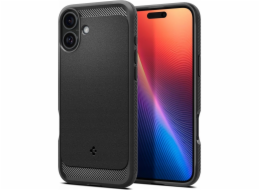 Spigen Pouzdro Rugged Armor Mag MagSafe pro iPhone 16 Plus, matné, černé
