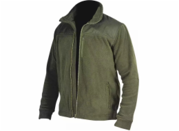 Dedra Flísová mikina s vsadkami, 280g/m2, velikost XXXL, barva zelená