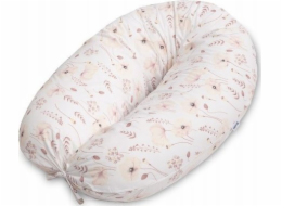 Sensillo TĚHOTENSKÝ CROISSANT XL - PASTELOVÉ MÁKY