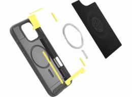 Spigen Pouzdro Rugged Armor Mag Magsafe pro iPhone 16 Pro šedé