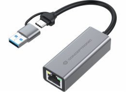 Conceptronic USB adaptér CONCEPTRONIC USB3.2 Gen 1 -> RJ45 adaptér 10/10001000