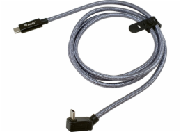 Equip USB kabel 128423 USB kabel USB4 Gen 2x2 3m USB C stříbrný