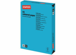 Staples Kopírovací papír Intensive Colours A4 80g modrý 500 listů