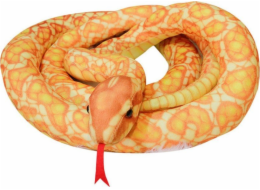 LeanToys Plyšový maskot had zlatý 200 cm
