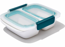 Oxo Svačinový box s přihrádkou 2 x 0,24 l - Good Grips / OXO