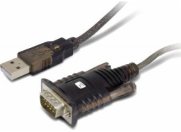 Techly USB 9pinový - DB-9, 1,5m, černý (IDATA-USB2-SER-1)