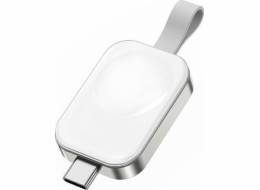 4smarts Bezdrátová nabíječka 4smarts pro Apple Watch s USB-C vstupem bílá/bílá 541225