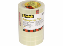 Scotch Kancelářská páska Scotch 550 19mm/66m transparentní (8)