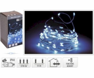 KMTP vánoční osvětlení na stříbrném drátu 320 LED program...