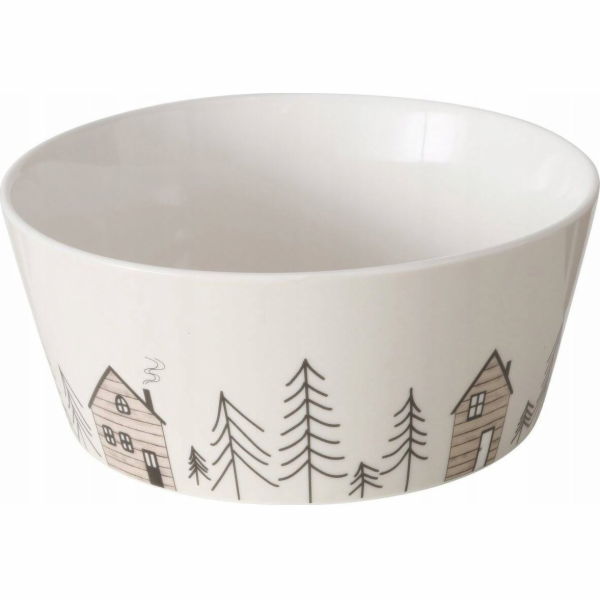 Boltze Miska s motivem zimního stromu HOMEWOOD, O15 cm