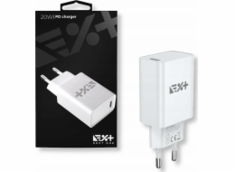 NEXT ONE Nabíječka NEXT ONE 20W PD 1xUSB-C bílá nabíječka