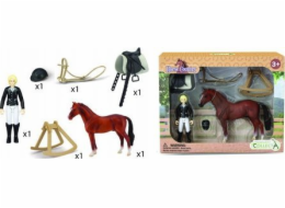 Collecta FIGURKA PROFESIONÁLNÍHO ŽOKEJE A PŘÍSLUŠENSTVÍ V BALENÍ OD COLLECTA