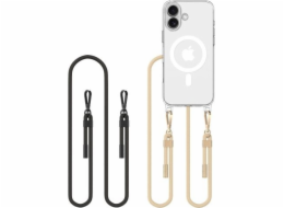Tech-Protect Řetěz FLEXAIR CHAIN MAGSAFE pro iPhone 16, černá a béžová