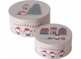 Boltze Home Sada dvou úložných dóz MONTI, O 16-20 cm