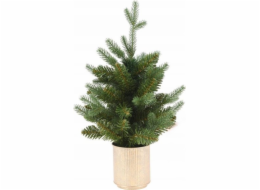Home Styling Collection Kolekce pro domácí styling Umělý vánoční stromeček ve zlatém květináči, 45 cm