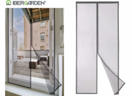Ibergarden Magnetická moskytiéra na dveře click-click, 90 x 210 cm