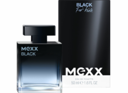 Coty MEXX toaletní voda černá pro muže 50 ml