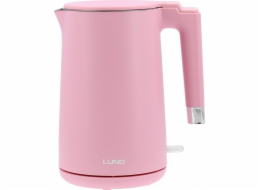 Toya LUND rychlovarná konvice 1,5 l růžová, chladivý dotyk