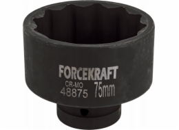Forcekraft Impact nástrčný klíč 75 mm 1 (12hranný)