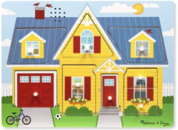 Melissa & Doug Puzzle se zvukem - Po domě (10734)