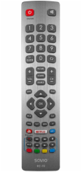 SAVIO RC-19 Univerzální/dálkový ovladač pro TV SHARP – SMART TV