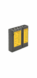 DeLOCK tester kabelů RJ45/RJ12 + vyhledávač portů