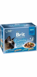 BRIT Premium by Nature Sterilised Plate kapsičky v omáčce mix příchutí - mokré krmivo pro kočky - 12x85g