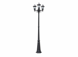 Lampa Arna, 15W, 3XE27, IP44, černá, 55 cm x 212 cm