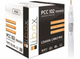 Libox Koaxiální kabel PCC 102 trishield 300m Libox