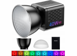 Ulanzi Led Lamp Rgb závit 1/4 Studio Film Continuous Lighting Studio 2500-6500k Ulanzi / L024 / 40w