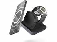 Zens Bezdrátová nabíječka 2v1, ZENS Nightstand Charger Pro 2 Qi2 15W MagSafe