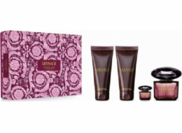 Versace Crystal Noir EDT 90ml + miniatura EDT 5ml + sprchový gel 100ml + tělové mléko 100ml