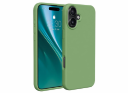 Silikonové TPU pouzdro Etteri pro iPhone 16 světle zelené