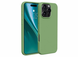 Silikonové TPU pouzdro Etteri pro iPhone 16 Pro světle zelené