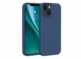 Silikonové TPU pouzdro Etteri pro iPhone 14 tmavě modré