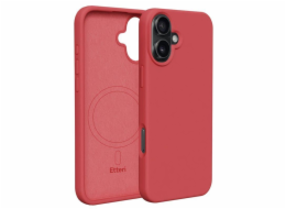 Silikonové TPU pouzdro Etteri Mag pro iPhone 16 raspberry