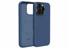Silikonové TPU pouzdro Etteri Mag pro iPhone 16 Pro tmavě modré