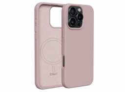 Silikonové TPU pouzdro Etteri Mag pro iPhone 16 Pro světle růžové